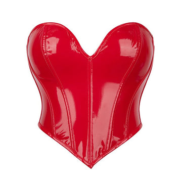Palace Series PVC Bust-Lifting Sexy Corset