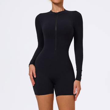 Backless Zipper Yoga Jumpsuit – Peach Lift Design